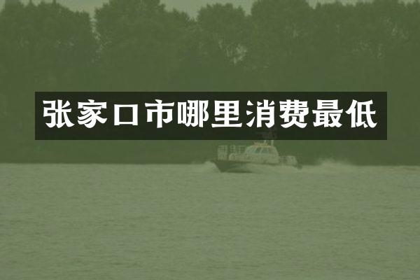 张家口市哪里消费最低
