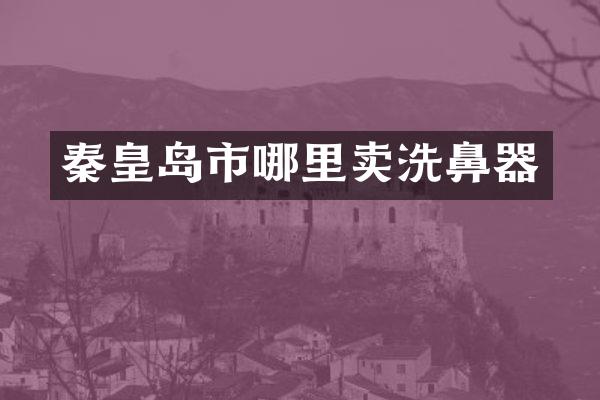 秦皇岛市哪里卖洗鼻器