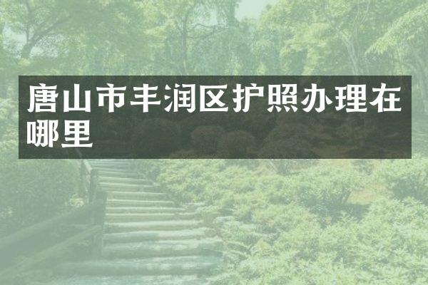 唐山市丰润区护照办理在哪里
