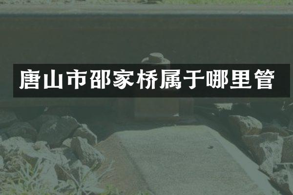 唐山市邵家桥属于哪里管