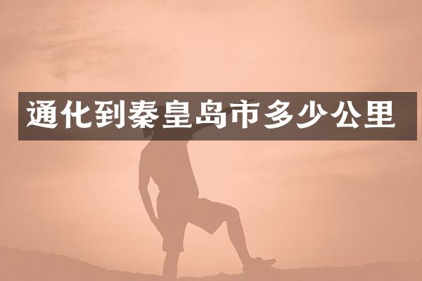通化到秦皇岛市多少公里