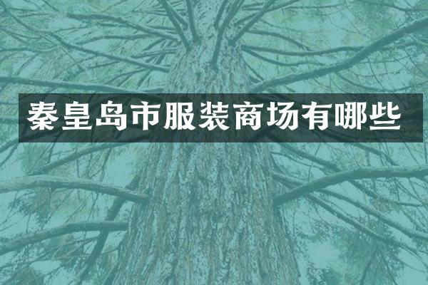 秦皇岛市服装商场有哪些