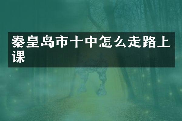 秦皇岛市十中怎么走路上课