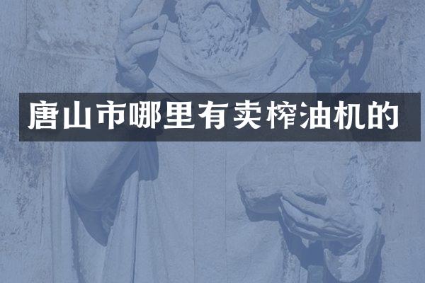 唐山市哪里有卖榨油机的