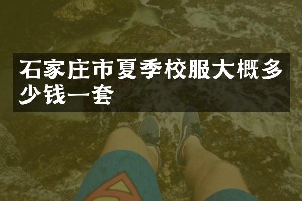 石家庄市夏季校服大概多少钱一套