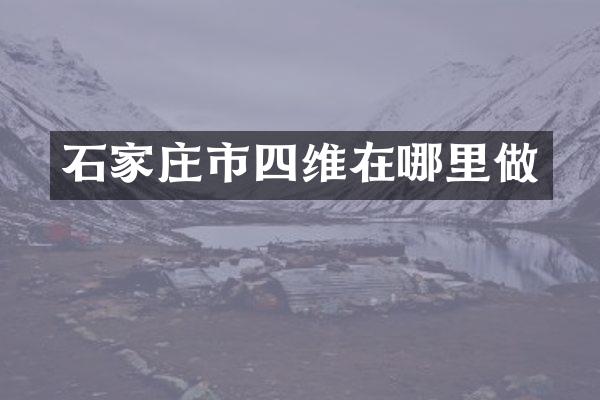 石家庄市四维在哪里做