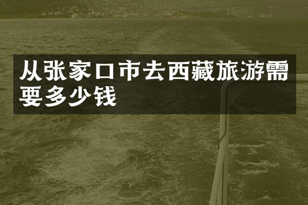 从张家口市去西藏旅游需要多少钱