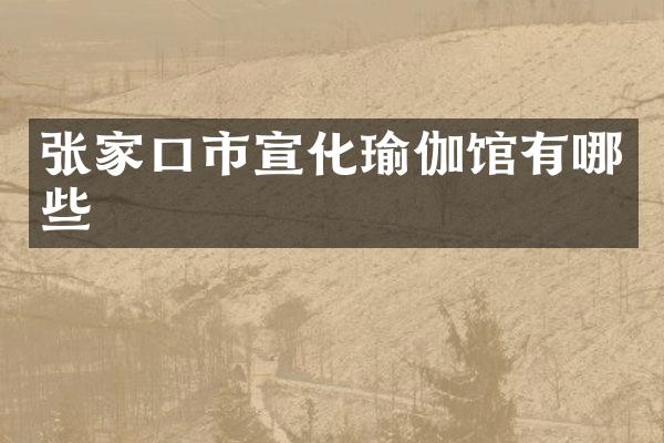 张家口市宣化瑜伽馆有哪些