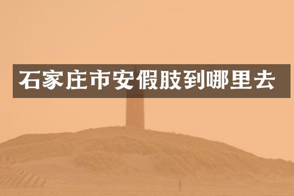 石家庄市安假肢到哪里去