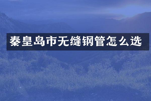 秦皇岛市无缝钢管怎么选