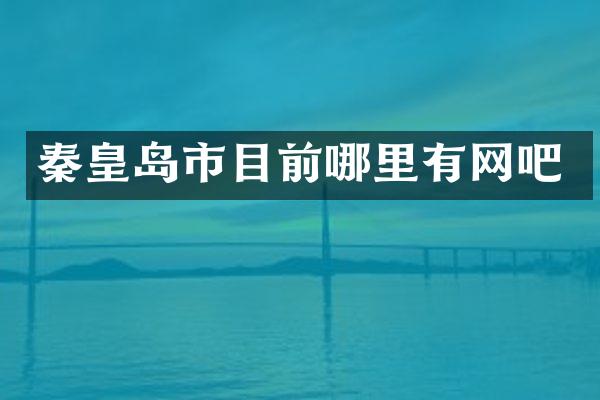 秦皇岛市目前哪里有网吧