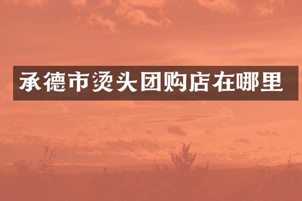 承德市烫头团购店在哪里