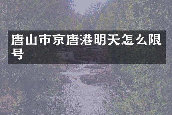 唐山市京唐港明天怎么限号