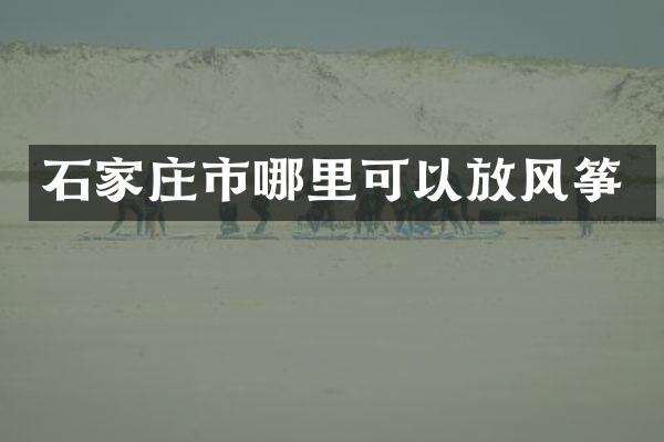 石家庄市哪里可以放风筝