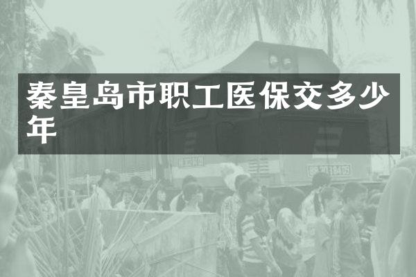 秦皇岛市职工医保交多少年