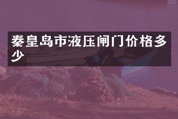 秦皇岛市液压闸门价格多少