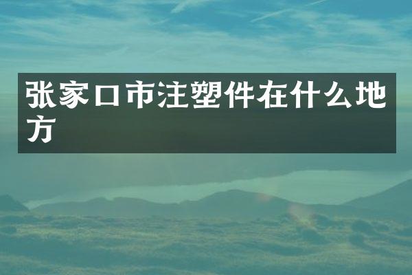 张家口市注塑件在什么地方