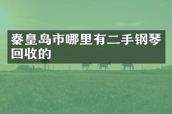 秦皇岛市哪里有二手钢琴回收的