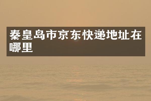 秦皇岛市京东快递地址在哪里