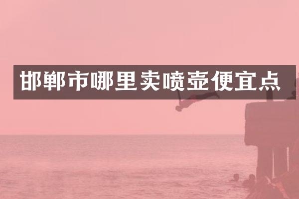 邯郸市哪里卖喷壶便宜点