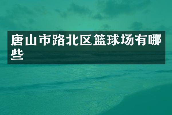 唐山市路北区篮球场有哪些