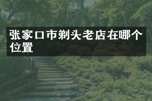张家口市剃头老店在哪个位置