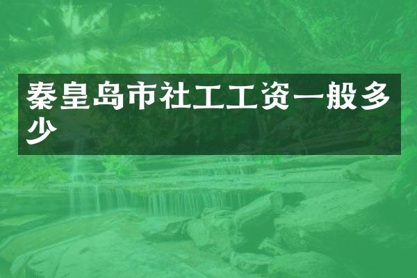秦皇岛市社工工资一般多少