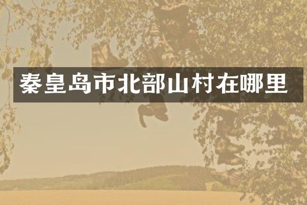 秦皇岛市北部山村在哪里