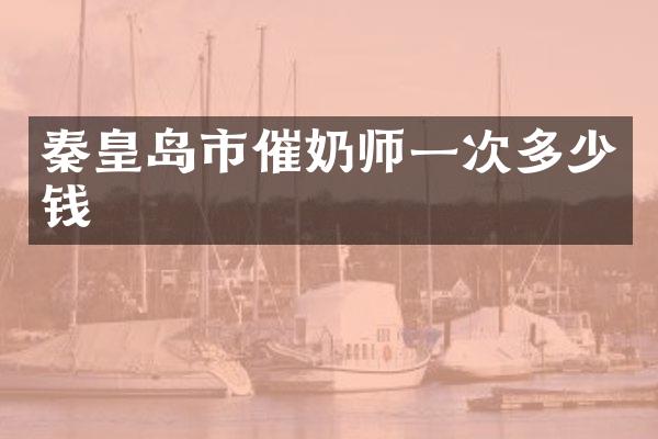 秦皇岛市催奶师一次多少钱