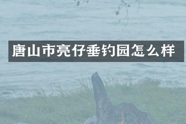 唐山市亮仔垂钓园怎么样