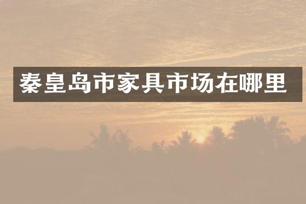 秦皇岛市家具市场在哪里