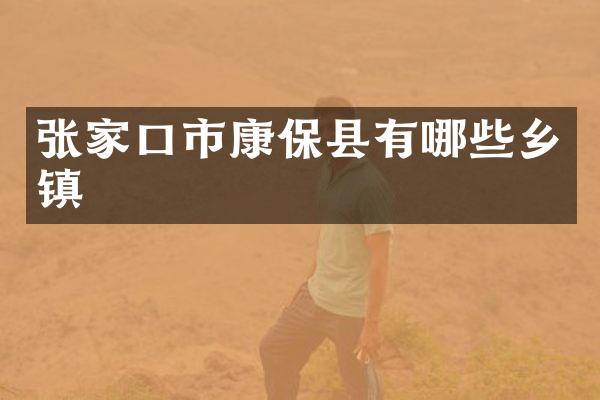 张家口市康保县有哪些乡镇