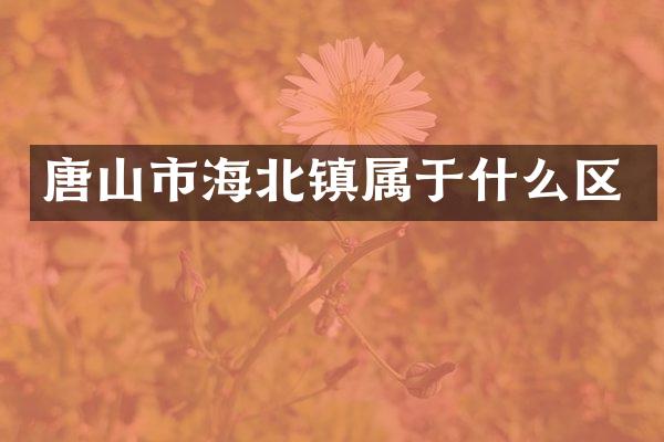 唐山市海北镇属于什么区
