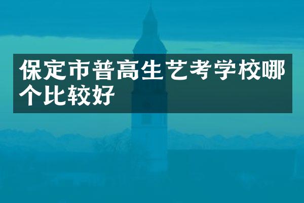 保定市普高生艺考学校哪个比较好
