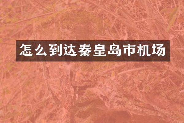 怎么到达秦皇岛市机场