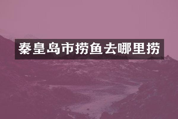 秦皇岛市捞鱼去哪里捞