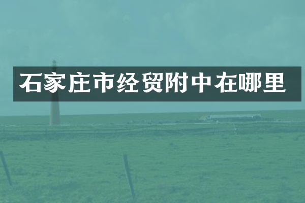 石家庄市经贸附中在哪里