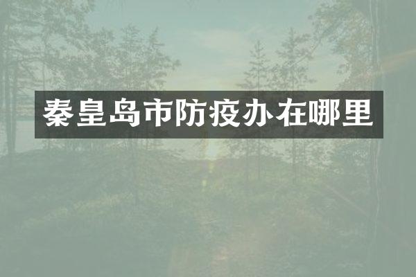 秦皇岛市防疫办在哪里
