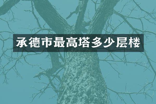 承德市最高塔多少层楼