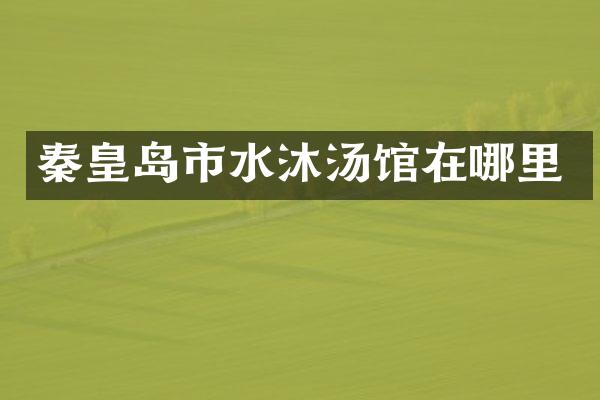 秦皇岛市水沐汤馆在哪里