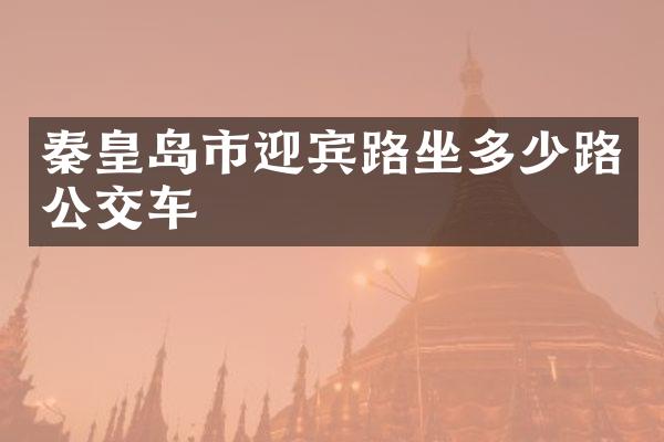 秦皇岛市迎宾路坐多少路公交车