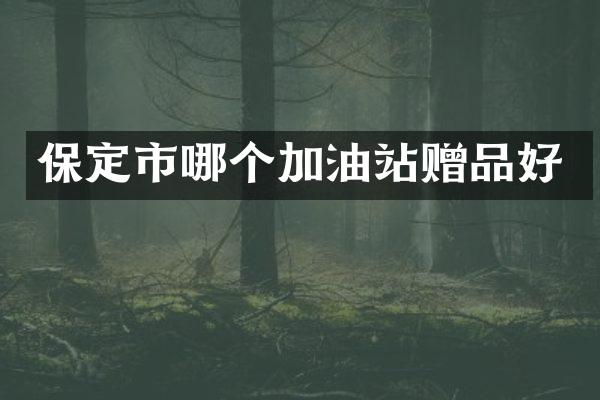 保定市哪个加油站赠品好