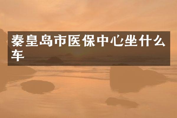 秦皇岛市医保中心坐什么车