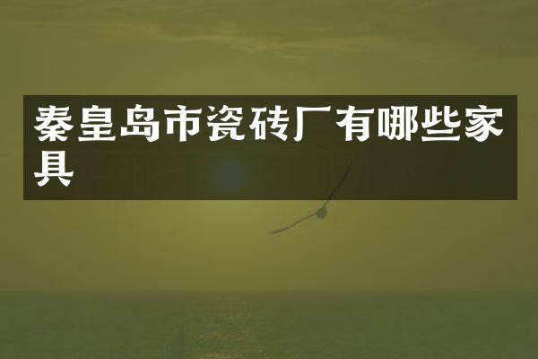 秦皇岛市瓷砖厂有哪些家具