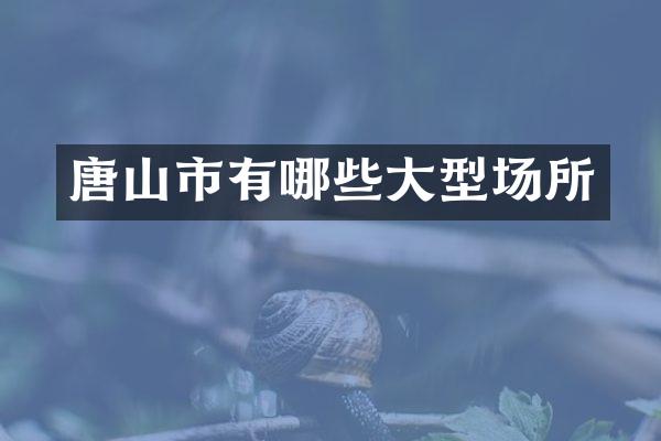 唐山市有哪些大型场所