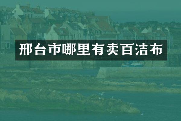 邢台市哪里有卖百洁布