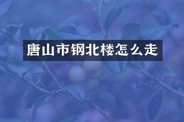 唐山市钢北楼怎么走