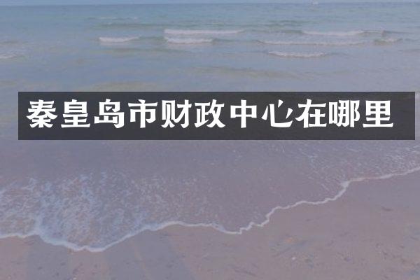 秦皇岛市财政中心在哪里