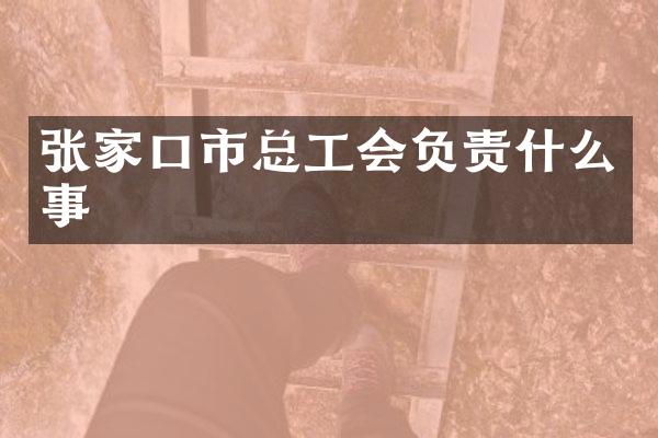 张家口市总工会负责什么事