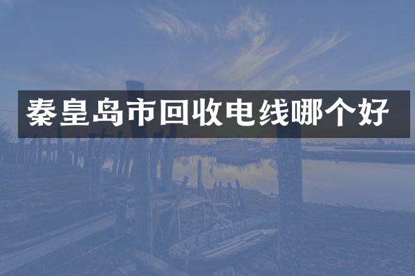 秦皇岛市回收电线哪个好
